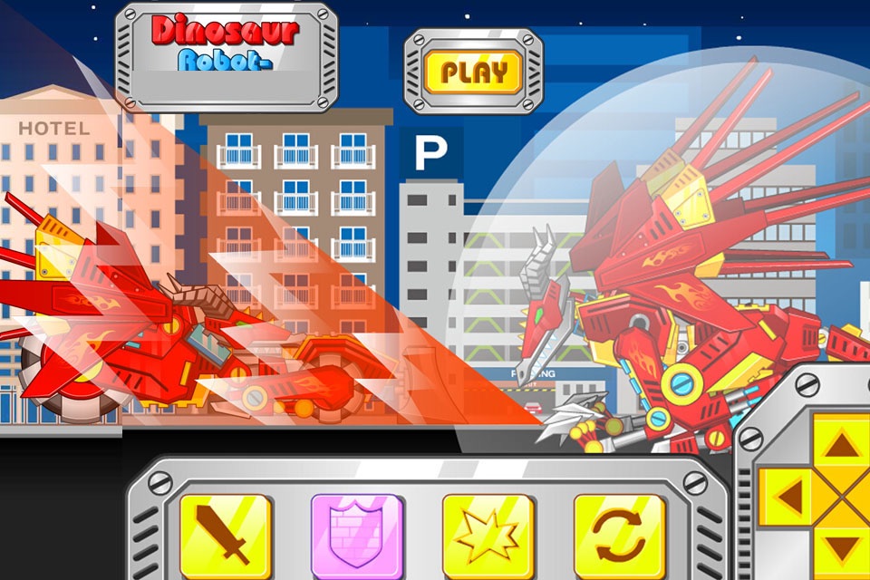 Dinosaur Robot  & Robot Car screenshot 2