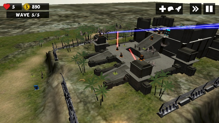 Jurassic Dino Defense 3D screenshot-3