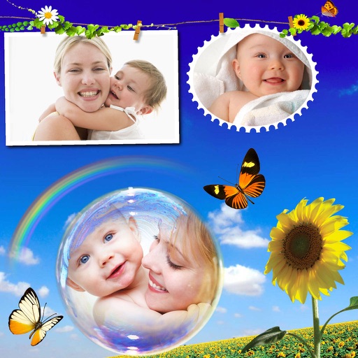 Amazing Flower Photo Collage icon