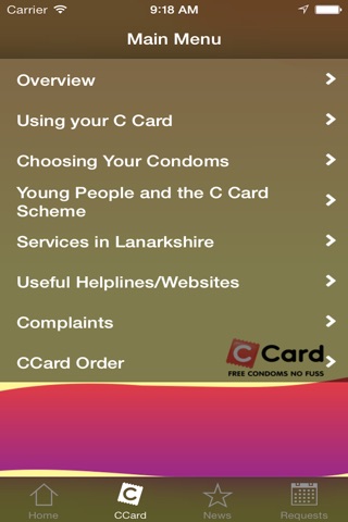 C Card NHS Lanarkshire screenshot 3
