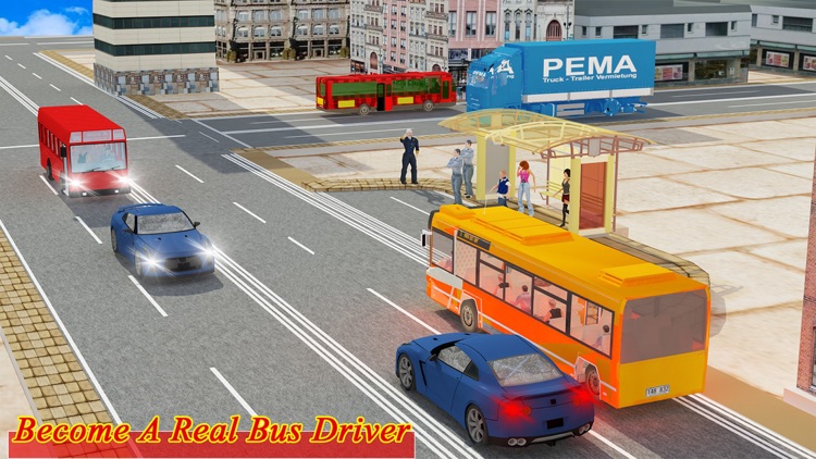 City Bus Simulator Free screenshot-3