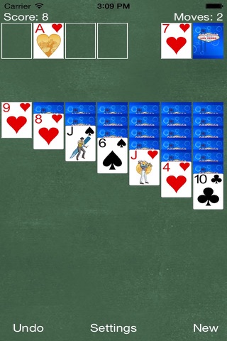 New Lucky Las Vegas Casino Wild Solitaire Double Diamond Pro screenshot 2