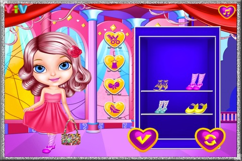 Baby Fashion Design Dress Up Games - Free Girls Games screenshot 2
