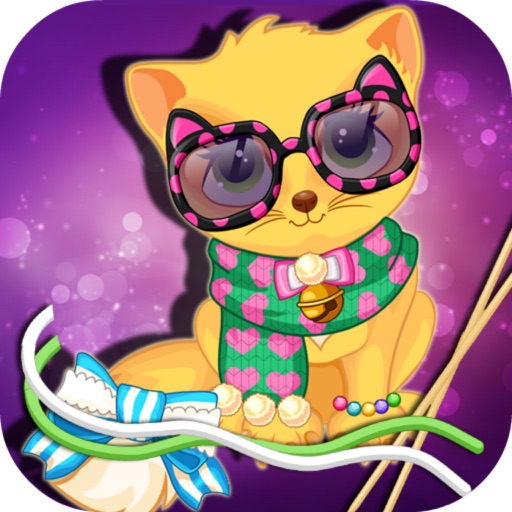 Knitting For Kitty - Baby Kitty Care/Dress Up And Design iOS App