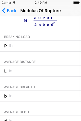 Ceramics Calculators - Aerospace Engineers screenshot 2