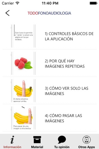 Categoría Alimentos screenshot 2