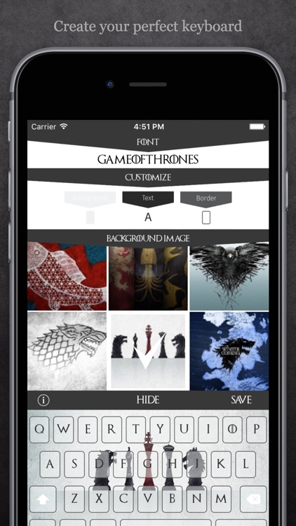 Keyboard For Game Of Thrones Free Hd By Taras Bekhta