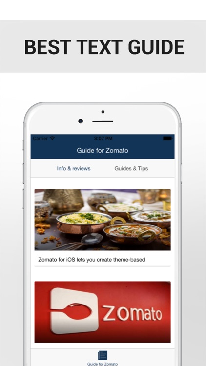 Guide for Zomato - Food & Restaurant Finder