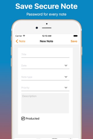 Secure Notes Manager screenshot 2