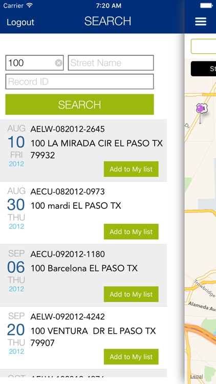 El Paso Container App