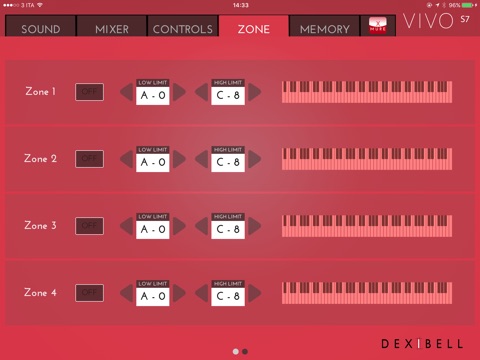 Dexibell VIVO Editor screenshot 4