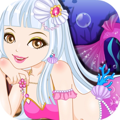 Beach Mermaid Princess - Dress Up And Make Up games For Cute Girls Icon