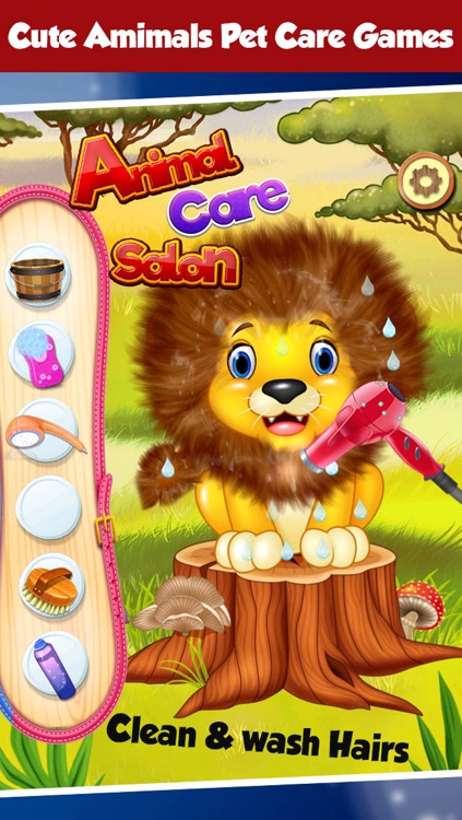 Animals Care Salon - Jungle Adventure Spa Salon Kids Games