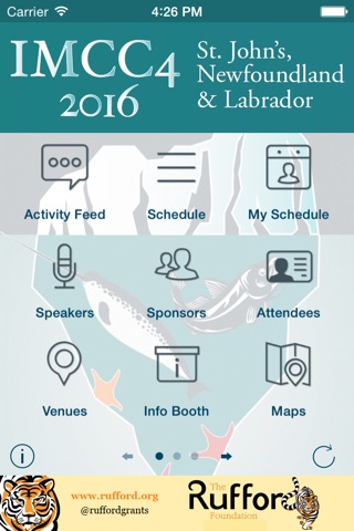 IMCC4 Conference App screenshot 2