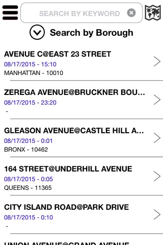 NY Accidents screenshot 2