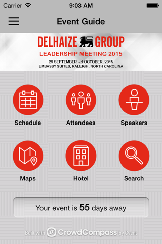 Delhaize Group Events screenshot 2