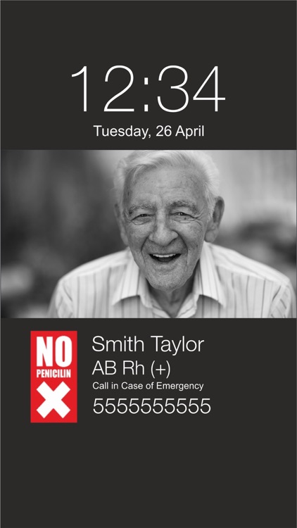 ELSA | Emergency Lock Screen Application screenshot-4