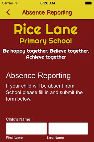 Rice Lane Primary School screenshot 2