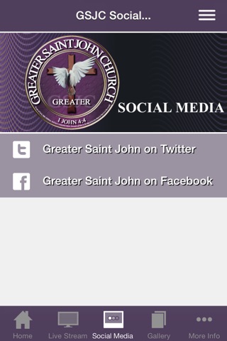 Greater Saint John Church App screenshot 2