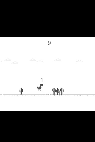 Steve Jumping : A widget game with dinosaur 8 bit on risky road! screenshot 3
