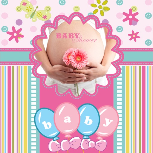 Baby Girl Shower Photo Frames