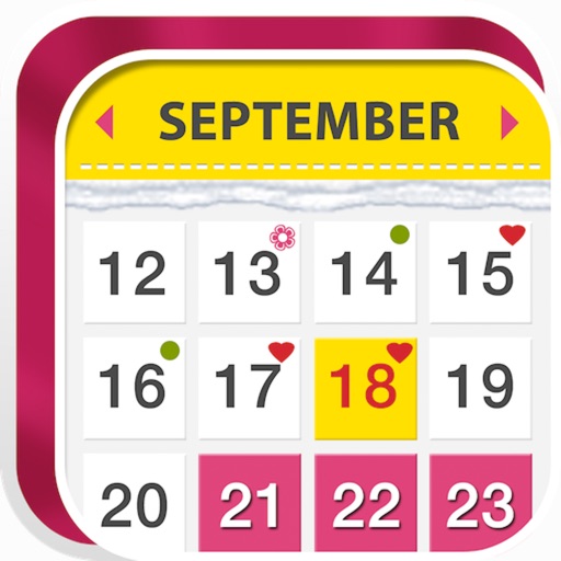 Woman Calendar-Period Tracker/Ovulation Tracker/Conception Tracker icon