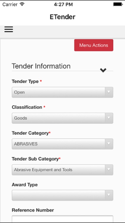 ETender screenshot-4