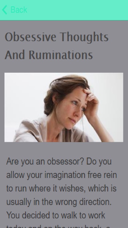 How To Stop Ruminating