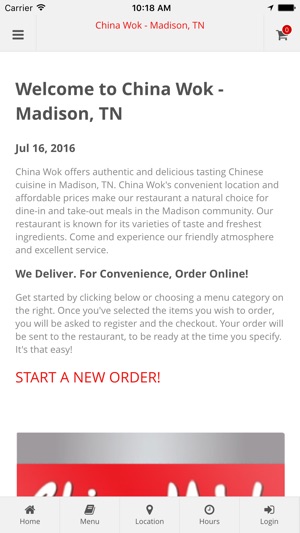 China Wok - Madison, TN Online Ordering(圖1)-速報App