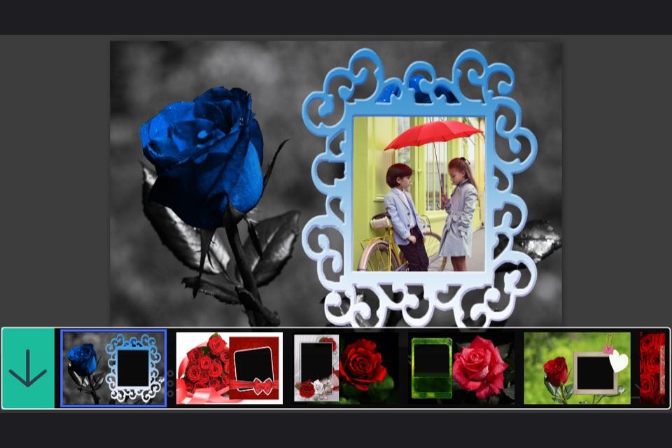 Rose Flowers Photo Frame - Make Awesome Photo using beautiful Photo Frames screenshot 4