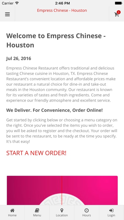 Empress Chinese - Houston Online Ordering