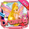 Drawing Desk Winx Club : Draw and Paint Coloring Books Pro Edition