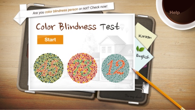 Easy Color Blindness Test