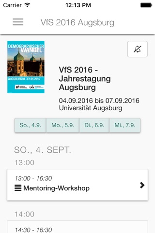 VfS 2016 Augsburg screenshot 2