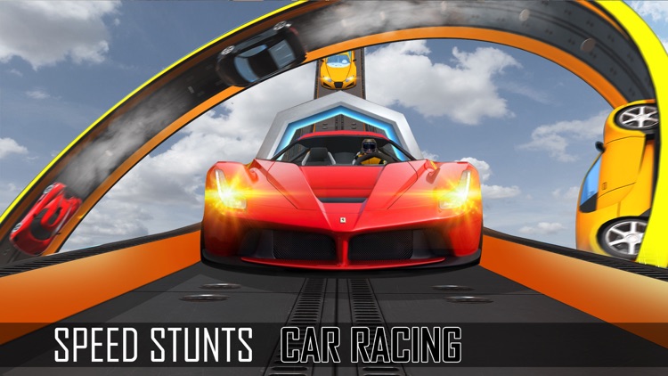 Extreme Sports Car Stunts 3D - City Muscle Car Racing & Drifting Challenge screenshot-4