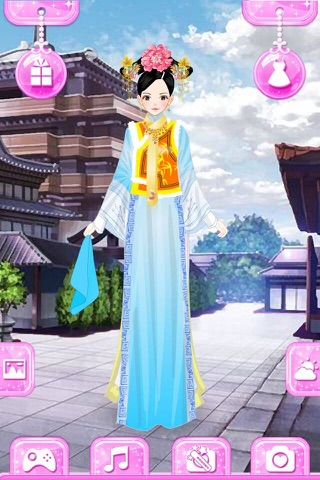 Qing Dynasty Princess – Costume Girl Salon Game screenshot 2