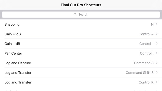 Shortcut: Final Cut Edition(圖4)-速報App