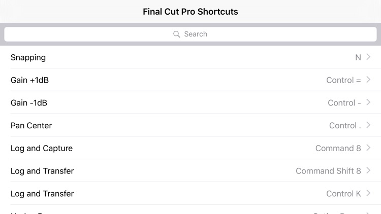 Shortcut: Final Cut Edition screenshot-3