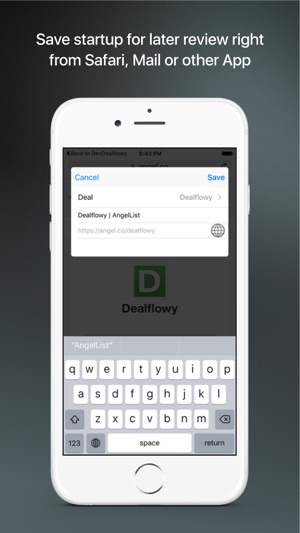 Dealflowy for angel investors - startup deal flow(圖2)-速報App