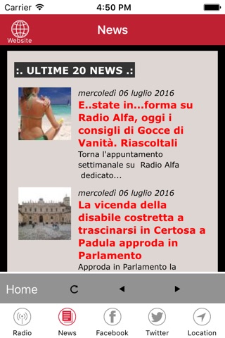 Radio Alfa screenshot 2