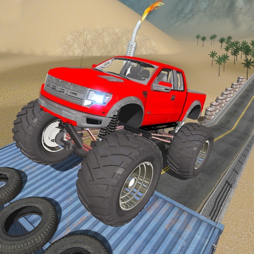 Monster Truck Stunts Simulator iOS App