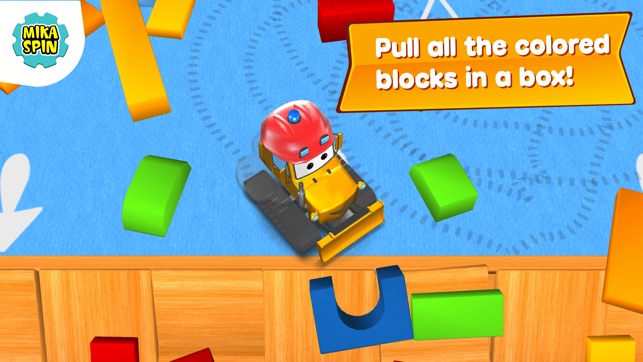 Mika 'Doz' Spin - bulldozer truck vehicle car game for kid(圖2)-速報App