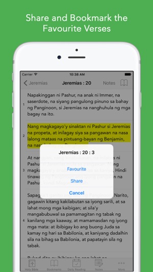 Tagalog Bible (Ang Biblia): Easy to use Bible App in Flipino(圖4)-速報App