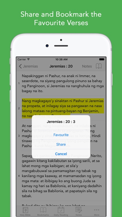 Tagalog Bible (Ang Biblia): Easy to use Bible App in Flipino for daily offline Bible book reading screenshot-3