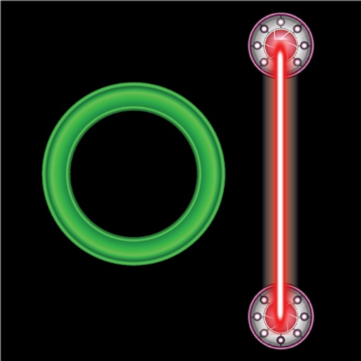 Let Green Pass - pass green circle through laeser bar Icon