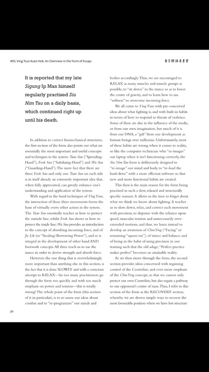 WSL Ving Tsun Kuen Hok