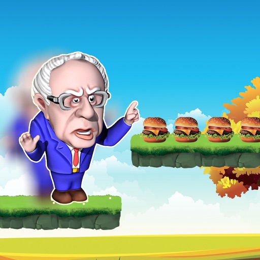 Bernie Burger World - Run In The world Icon