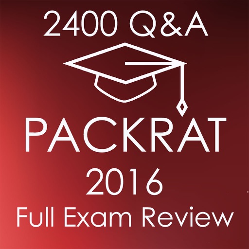 PACKRAT Test Bank – Full Exam Review : 2400 Flashcards Quizzes & Notes