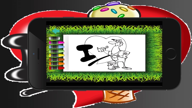 love go love - cartoons coloring book free game for kids screenshot-4