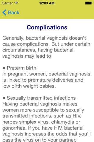 Sexually Transmitted Diseases Free screenshot 4